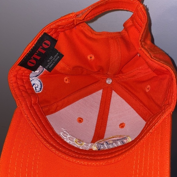 Nascar Otto Tide Pods Racing #20 Cap America Orange Adjustable Hat Cap Embroider - Picture 8 of 12